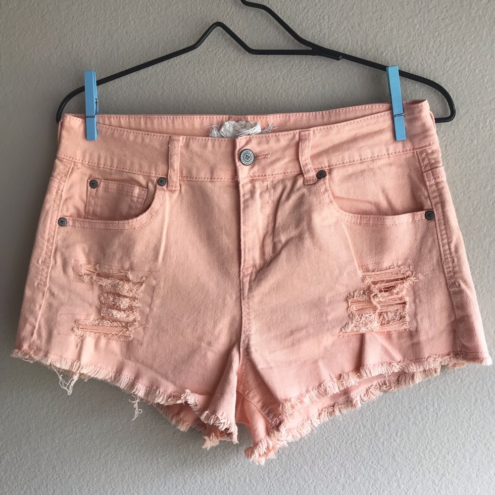 Altar’d State Orange Shorts